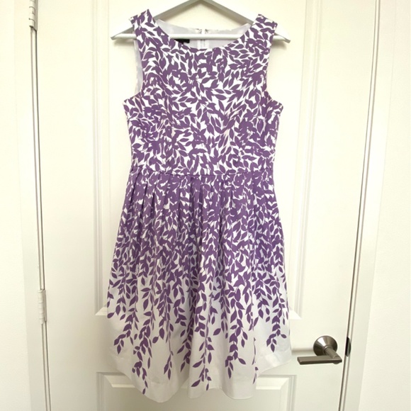 Talbots Fit & Flare Tailored Dress - Picture 2 of 5